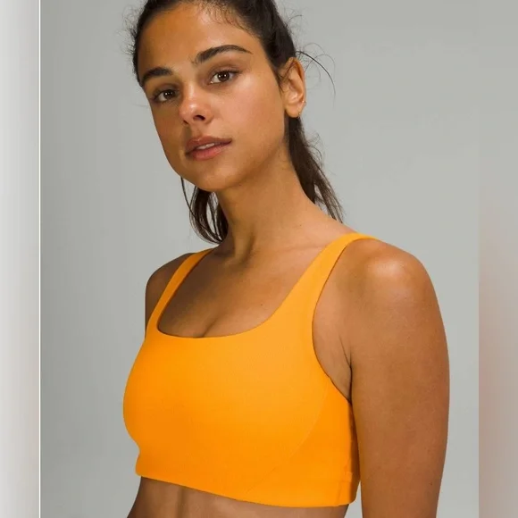 Lululemon Ribbed Train Bra*Medium Support, C/D Cups
Clementine Size 8 - Picture 1 of 6